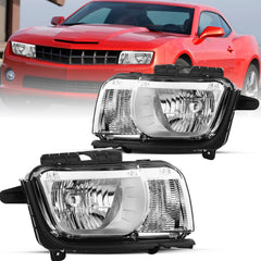 VehicleAid Headlights For 2010-2013 Chevy Camaro