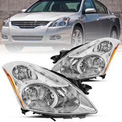 VehicleAid Headlights For 2010-2012 Nissan Altima