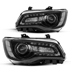 VehicleAid Headlights For 2011-2014 Chrysler 300