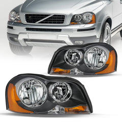 VehicleAid Headlights For 2003-2014 Volvo XC90