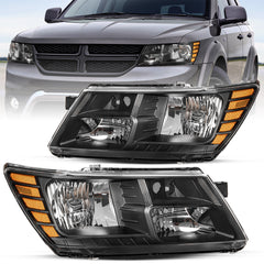 VehicleAid Headlights For 2009-2020 Dodge Journey