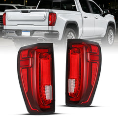 VehicleAid Full LED Taillights For 2019-2024 GMC Sierra 1500/2500HD/3500HD