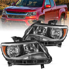 VehicleAid Headlights For 2015-2022 Chevy Colorado