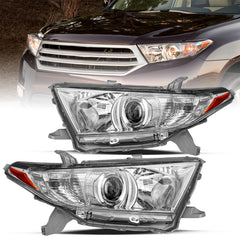 VehicleAid Headlights For 2011-2013 Toyota Highlander