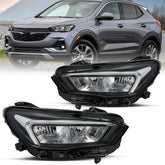 VehicleAid Halogen Headlights For 2020-2023 Buick Encore GX w/ LED DRL