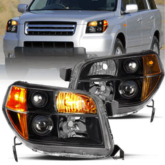 VehicleAid Headlights For 2006-2008 Honda Pilot
