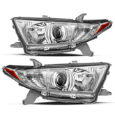 VehicleAid Headlights For 2011-2013 Toyota Highlander