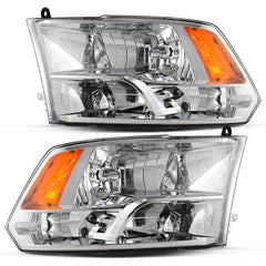 VehicleAid Headlights For 2011-2018 Dodge Ram