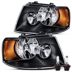 VehicleAid Headlights For 2003-2006 Ford Expedition