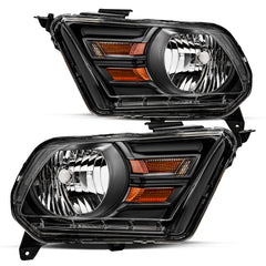 VehicleAid Headlights For 2010-2014 Ford Mustang