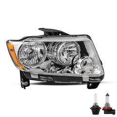 VehicleAid Headlights For 2011-2017 Jeep Compass