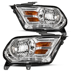 VehicleAid Headlights For 2010-2014 Ford Mustang