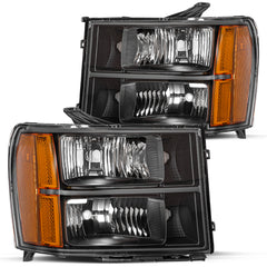 VehicleAid Headlights For 2007-2013 GMC Sierra 1500