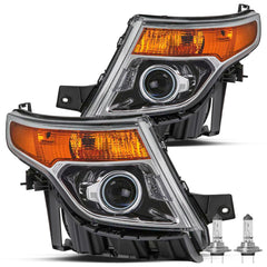 VehicleAid Headlights For 2011-2015 Ford Explorer