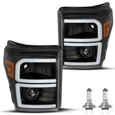 VehicleAid Headlights For 2011-2016 Ford F250 F350 F450 F550 Super Duty