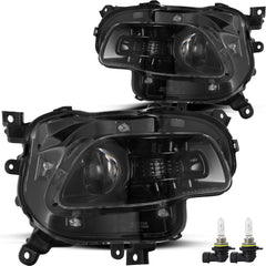 VehicleAid Headlights For 2014-2018 Jeep Cherokee
