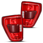 VehicleAid Taillights For 2021-2022 Ford F-150 XLT / 2023 Ford F-150 XLT Lariat Tremor w/ Blind Spot