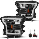 VehicleAid Headlights For 2015-2017 Ford F-150