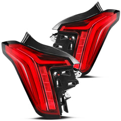 VehicleAid Taillights For 2020-2022 Cadillac CT5 All Red