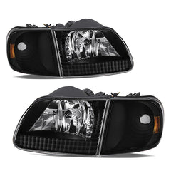 VehicleAid Headlights For 1997-2002 Ford Expedition