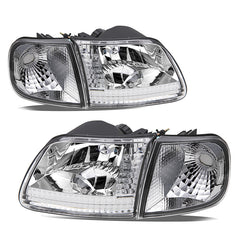 VehicleAid Headlights For 1997-2002 Ford Expedition