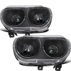 VehicleAid Headlights For 2008-2014 Dodge Challenger