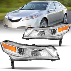 VehicleAid Headlights For 2009-2011 Acura TL