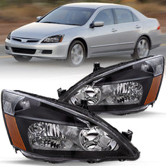 VehicleAid Headlights For 2003-2007 Honda Accord