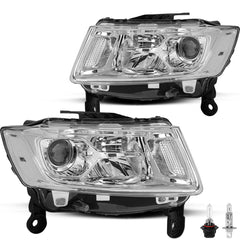 VehicleAid Headlights For 2014-2016 Jeep Grand Cherokee