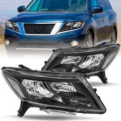 VehicleAid Headlights For 2013-2016 Nissan Pathfinder