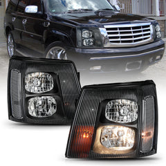 VehicleAid Headlights For 2003-2006 Cadillac Escalade