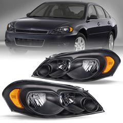 VehicleAid Headlights For 2006-2013 Chevy Impala