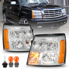 VehicleAid Headlights For 2003-2006 Cadillac Escalade