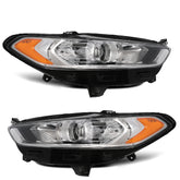 VehicleAid Headlights For 2013-2016 Ford Fusion