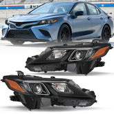 VehicleAid Headlights For 2018-2022 Toyota Camry L/LE/SE