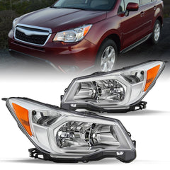 VehicleAid Headlights For 2014-2016 Subaru Forester