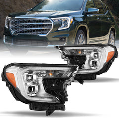 VehicleAid FULL LED Headlights For 2022-2024 GMC Terrain