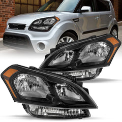 VehicleAid Headlights For 2012-2013 Kia Soul