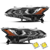 VehicleAid Projector Headlights For 2019-2022 Nissan Altima LED DRL