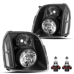 VehicleAid Headlights For 2008-2014 GMC Yukon Hybrid