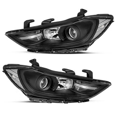 VehicleAid Headlights For 2017-2018 Hyundai Elantra