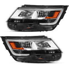 VehicleAid Headlights For 2016-2018 Ford Explorer With DRL
