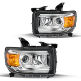 VehicleAid Headlights For 2015-2022 GMC Canyon
