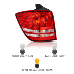 VehicleAid Taillights For 2009-2020 Dodge Journey