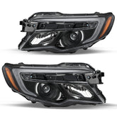 VehicleAid Headlights For 2016-2018 Honda Pilot/2017-2020 Ridgeline Halogen 2 Pin