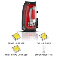 VehicleAid Taillights For 2015-2020 GMC Yukon