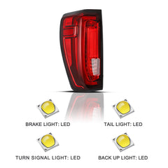 VehicleAid Full LED Taillights For 2019-2024 GMC Sierra 1500/2500HD/3500HD