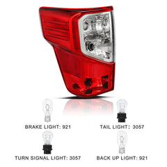 VehicleAid Taillights For 2016-2023 Nissan Titan