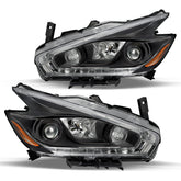 VehicleAid Headlights For 2015-2018 Nissan Murano Halogen Models