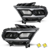 VehicleAid Headlights For 2021-2024 Dodge Durango w/LED DRL